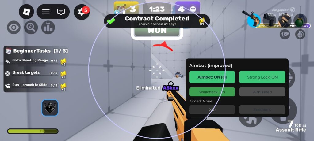 Activate Roblox scripts in Delta Executor