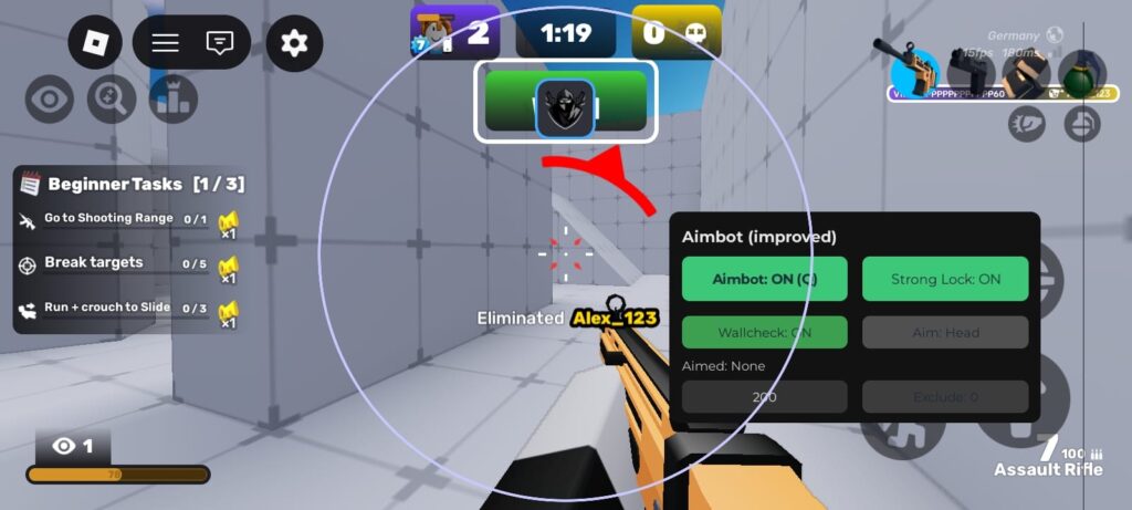 Activate scripts in Roblox
