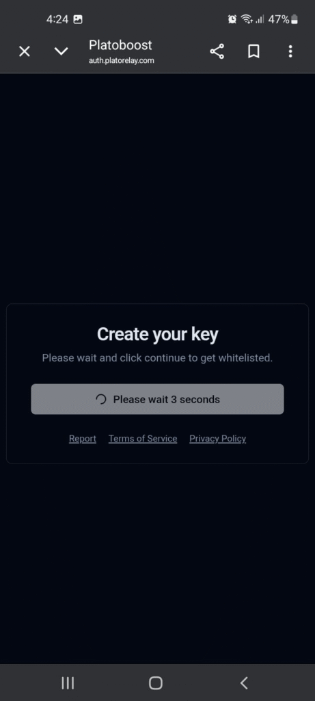 Create your Delta Key