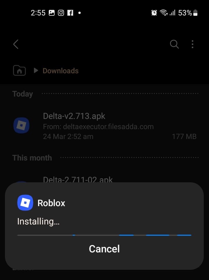 Installing Delta Roblox Executor