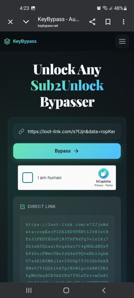 Unlock Delta Executor Key using KeyBypass